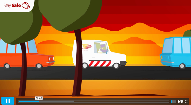 Health and safety video animation