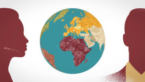 Animated charity Video Globe