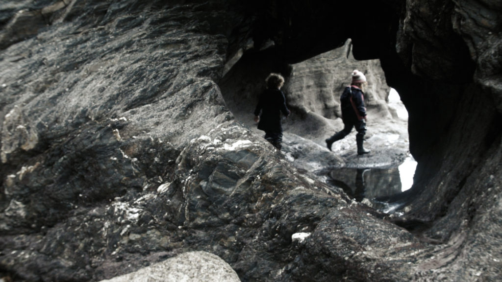 Devon Film Company, filming through a cave