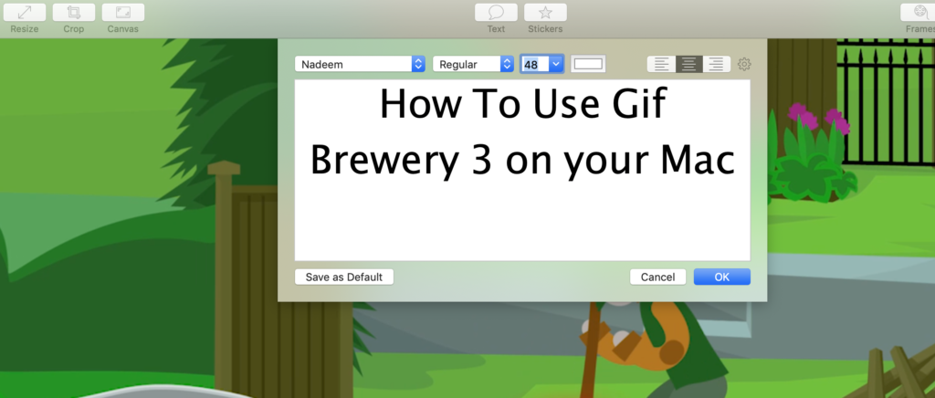 Convert Video to GIF on Mac with GifBrewery