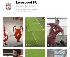 Liverpool FC using effective social media video for their business